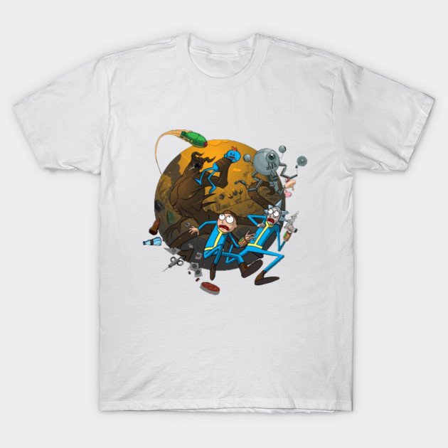 Rick and Morty X Fall Out T-Shirt-TOZ